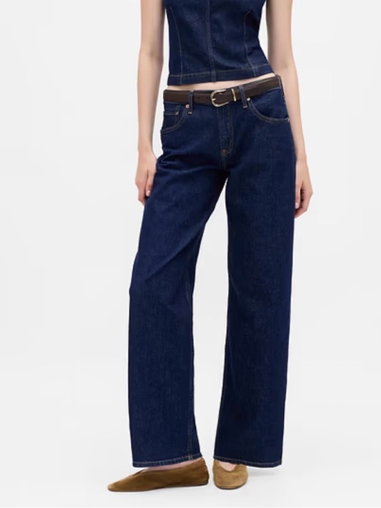 GAP Denim - GAP low-rise 90s loose straight-leg jeans - 26
